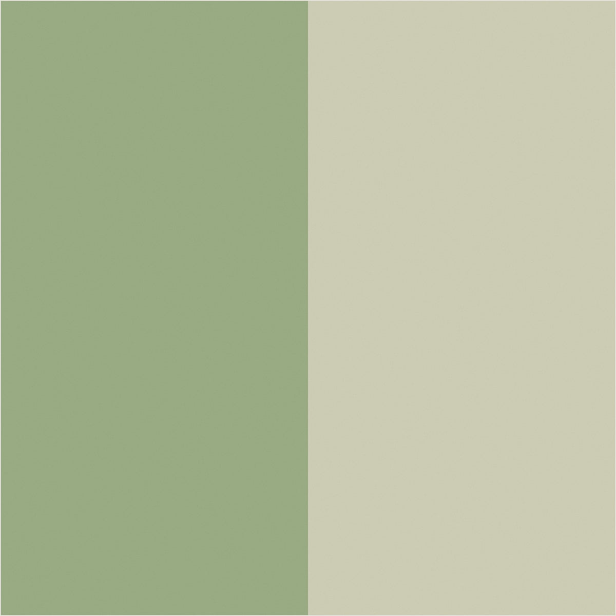 Sand & Sage extra-wide stripe wallpaper, true-scale 62 cm swatch