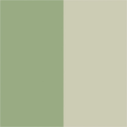 Sand & Sage extra-wide stripe wallpaper, true-scale 62 cm swatch