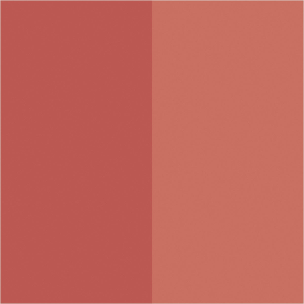Terracotta & Baked Clay – Extra-Wide Stripe Wallpaper - true-scale 62 cm swatch