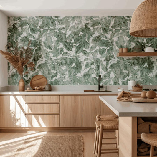 Faded Leaves-PAMPA Wallcoverings