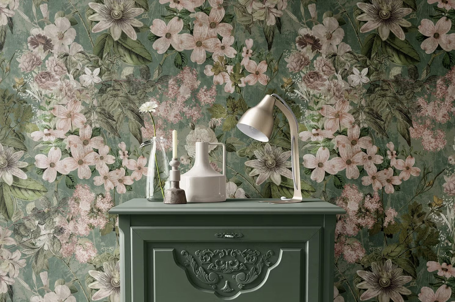 Green Foliage-PAMPA Wallcoverings