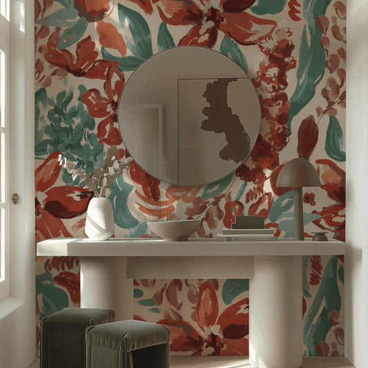 Intense Flowers III-PAMPA Wallcoverings