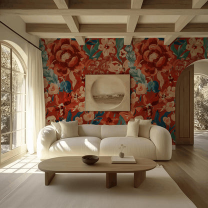 Intense Flowers IV-PAMPA Wallcoverings