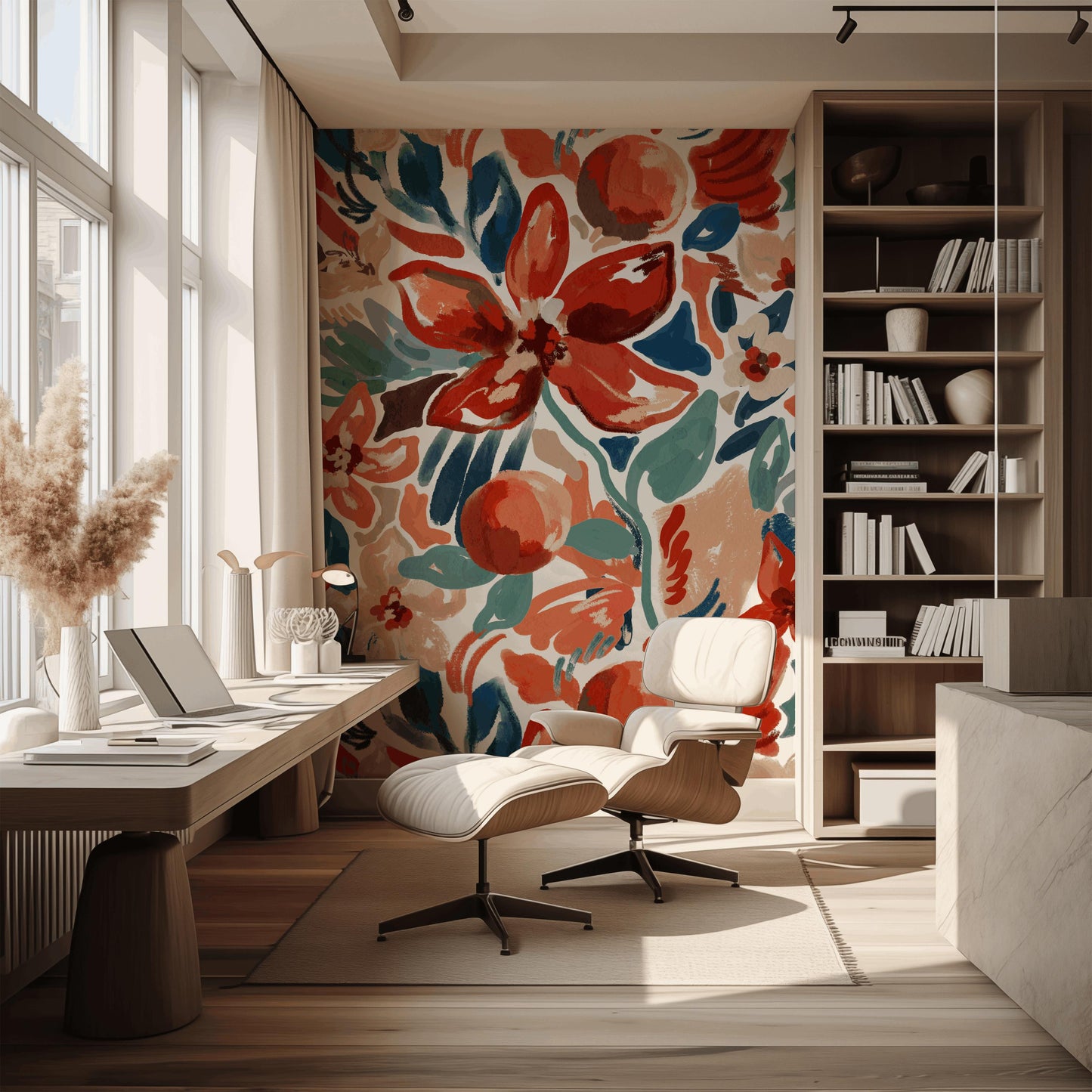 Intense Flowers-PAMPA Wallcoverings