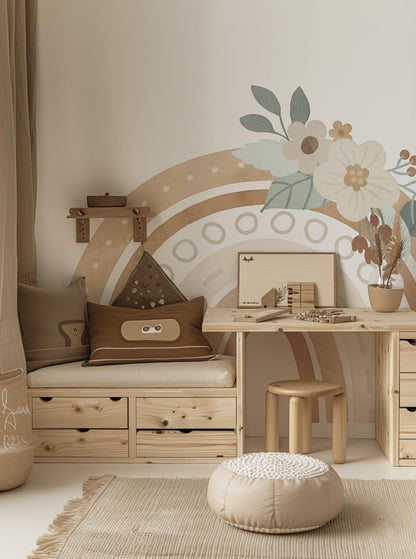 Rainbow Mural 1-PAMPA Wallcoverings