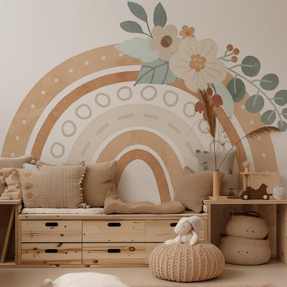 Rainbow Mural 1-PAMPA Wallcoverings