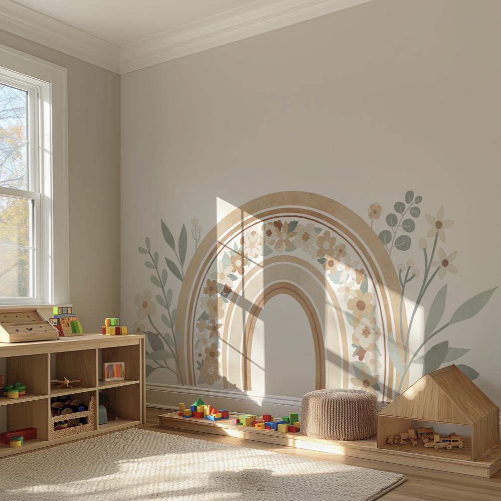 Rainbow Mural 2-PAMPA Wallcoverings
