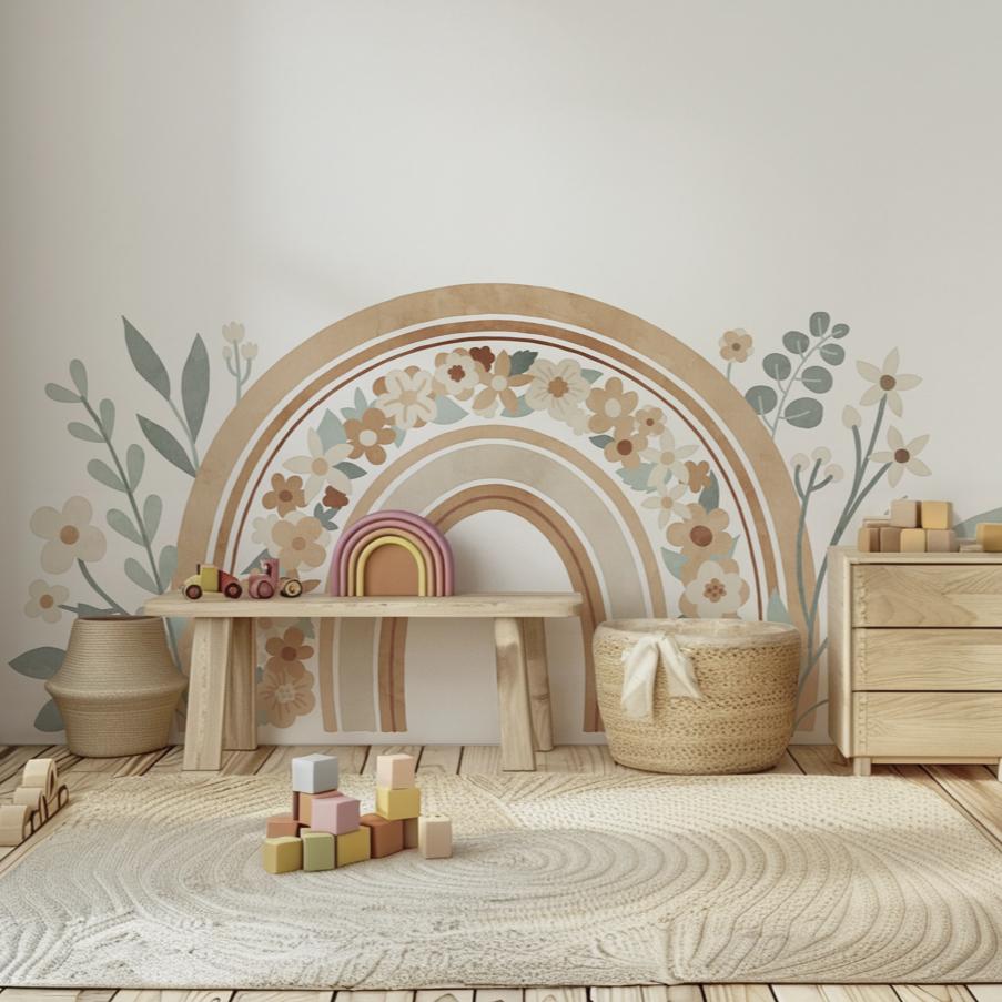 Rainbow Mural 2-PAMPA Wallcoverings