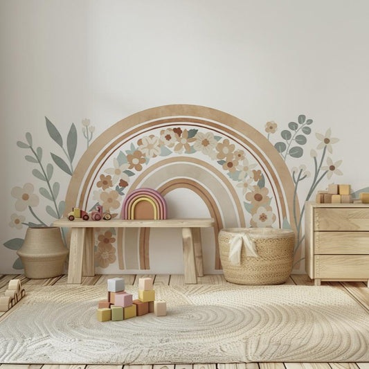 Rainbow Mural 2-PAMPA Wallcoverings