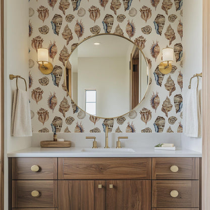 Seashells-PAMPA Wallcoverings