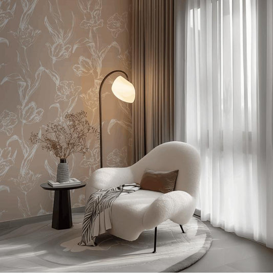 Subtle Tulips-PAMPA Wallcoverings