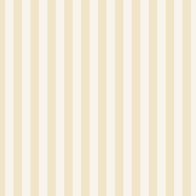 Thin Stripe Wallpaper in Buttercream & Warm Ivory – fine, narrow stripes on a warm ivory ground