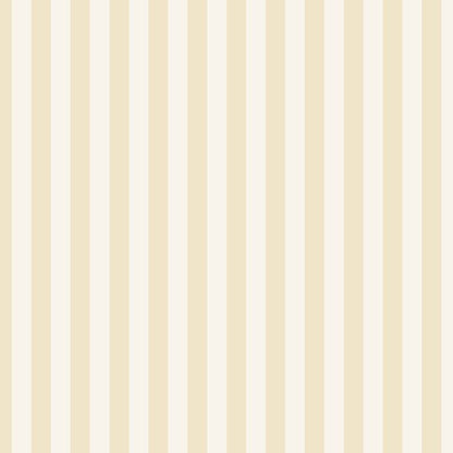 Thin Stripe Wallpaper in Buttercream & Warm Ivory – fine, narrow stripes on a warm ivory ground