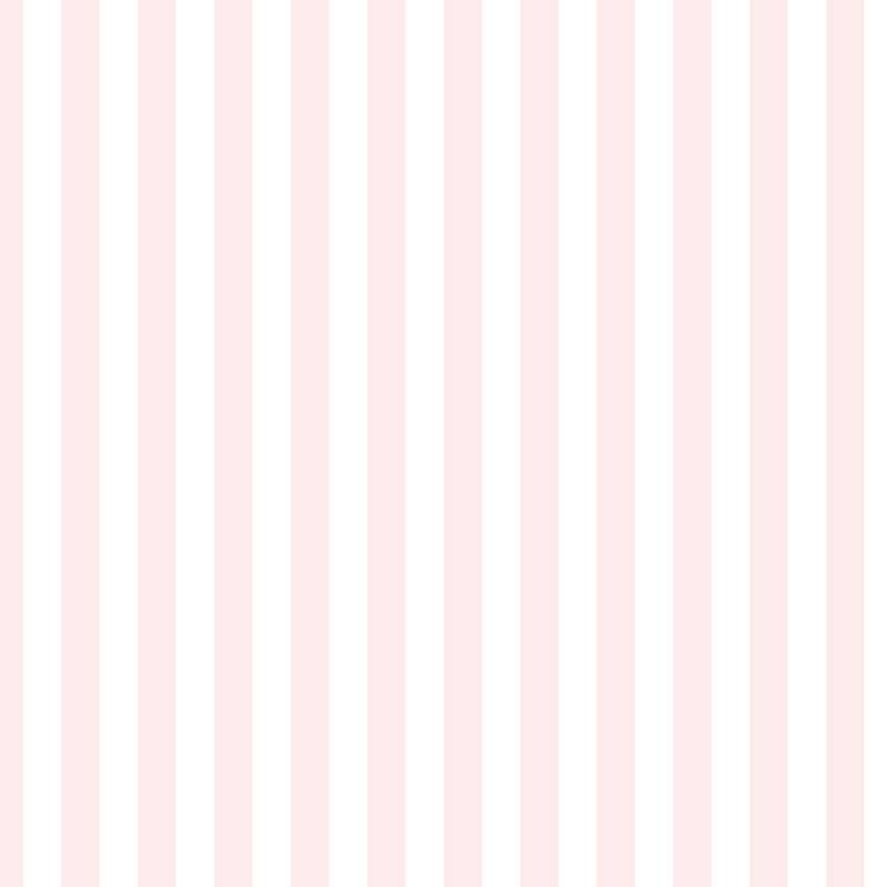 Thin Stripe Wallpaper in Cloud & Blossom – fine, narrow stripes on a blossom ground