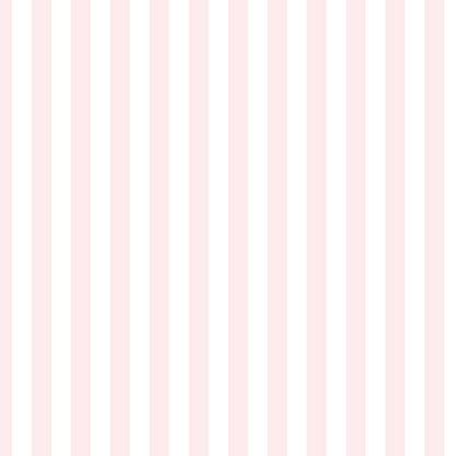 Thin Stripe Wallpaper in Cloud & Blossom – fine, narrow stripes on a blossom ground