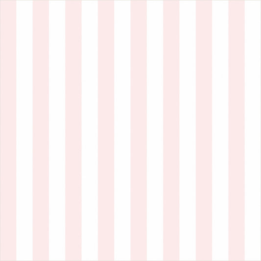 Cloud & Blossom – Thin Stripe Wallpaper - true-scale 62 cm swatch