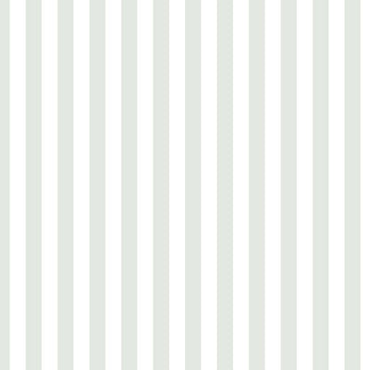 Thin Stripe Wallpaper in Cloud & Pale Sage – fine, narrow stripes on a pale sage ground