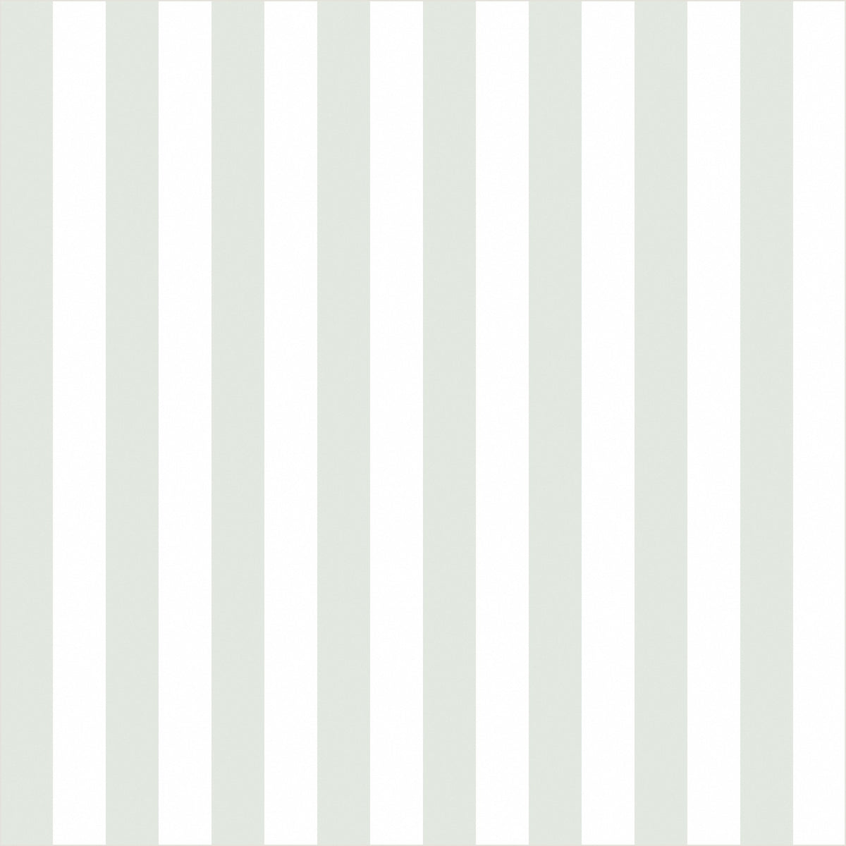 Cloud & Pale Sage – Thin Stripe Wallpaper - true-scale 62 cm swatch