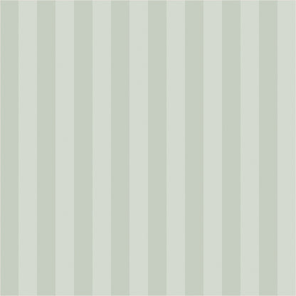 Sage Mist & Pale Eucalyptus – Thin Stripe Wallpaper - true-scale 62 cm swatch
