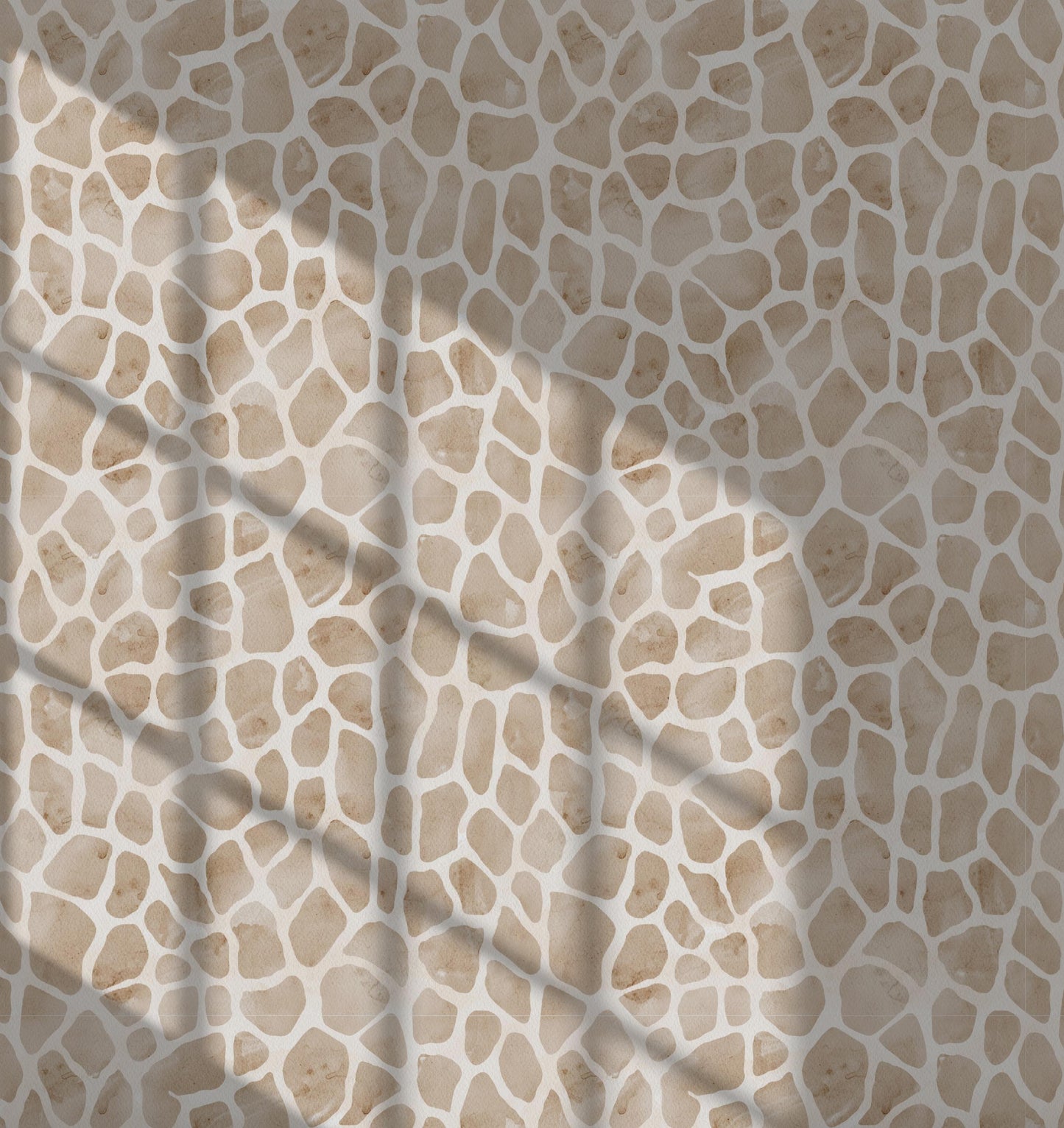 Watercolor Giraffe-PAMPA Wallcoverings