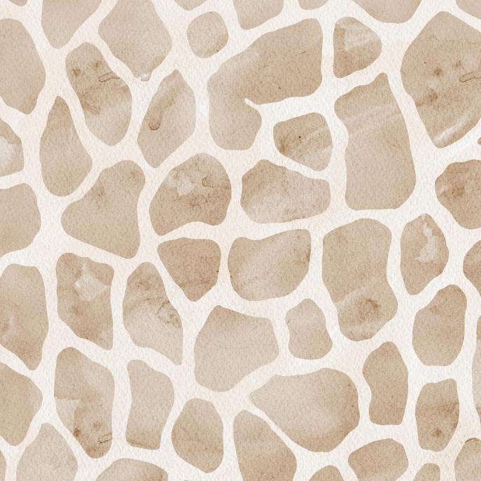 Watercolor Giraffe-PAMPA Wallcoverings