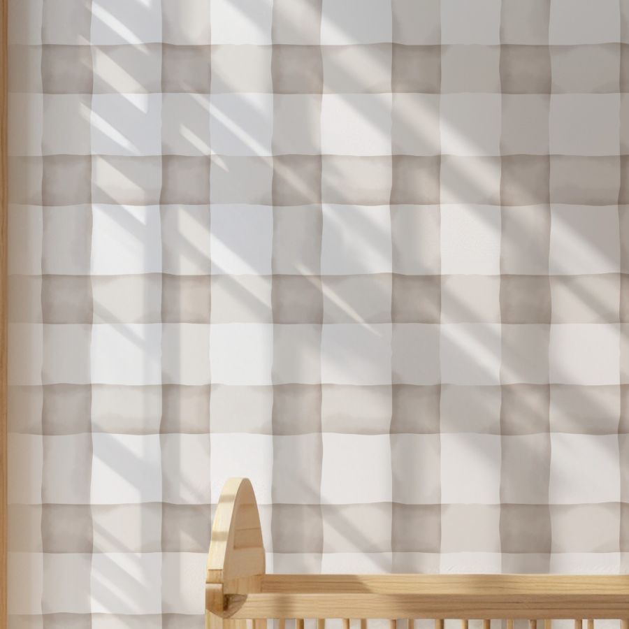 Watercolor Checked Pattern Mist