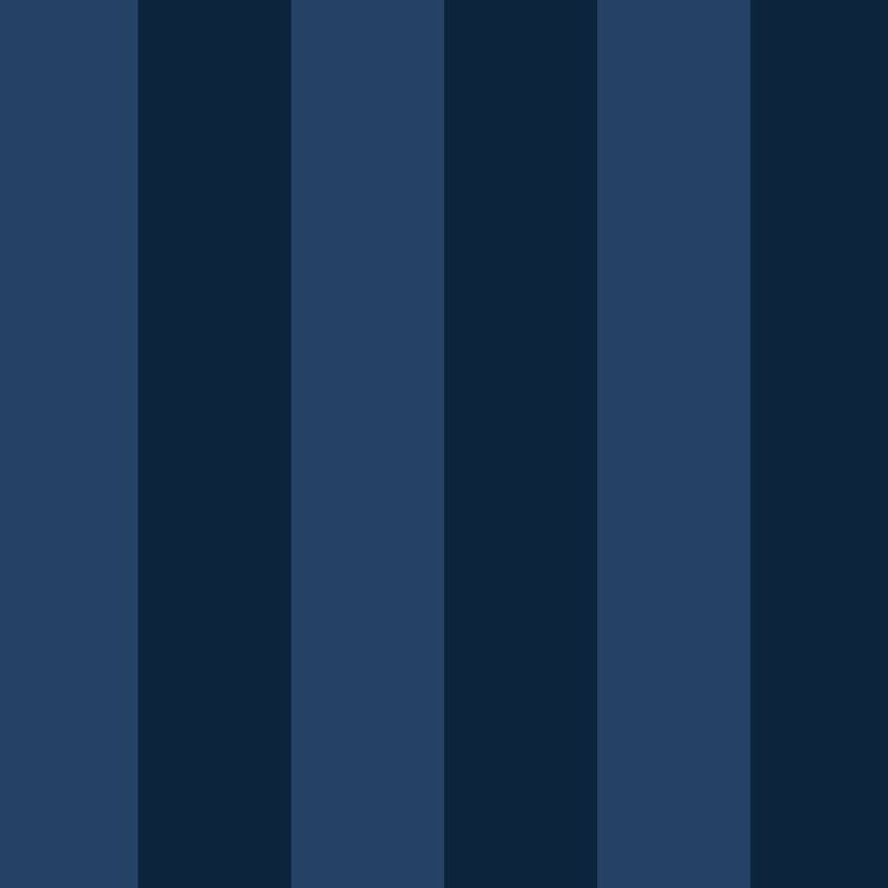 Wide Stripe Wallpaper in Midnight Navy & Indigo – graphic, wide stripes on an indigo ground