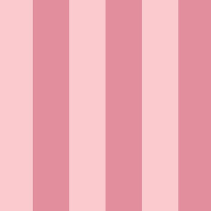 Wide Stripe Wallpaper in Rose Petal & Soft Blush – graphic, wide stripes on a soft blush ground