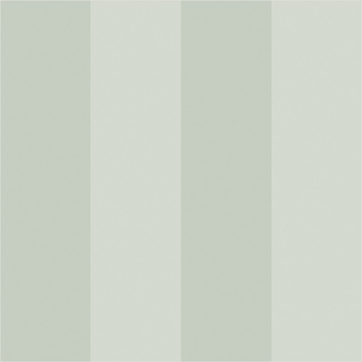 Sage Mist & Pale Eucalyptus – Wide Stripe Wallpaper - true-scale 62 cm swatch