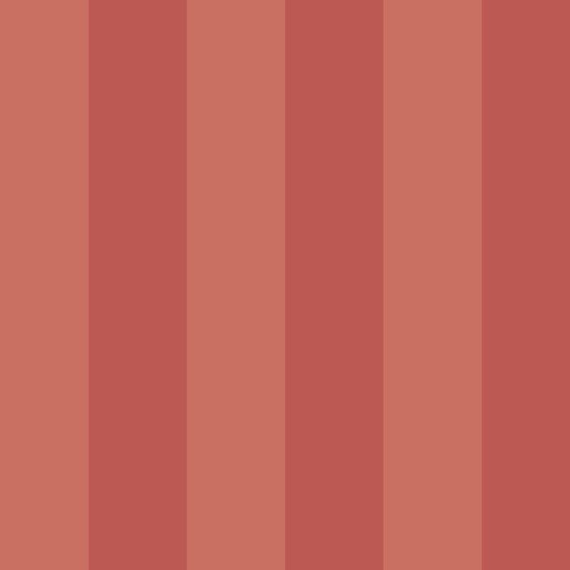 Wide Stripe Wallpaper in Terracotta & Baked Clay – graphic, wide stripes on a baked clay ground