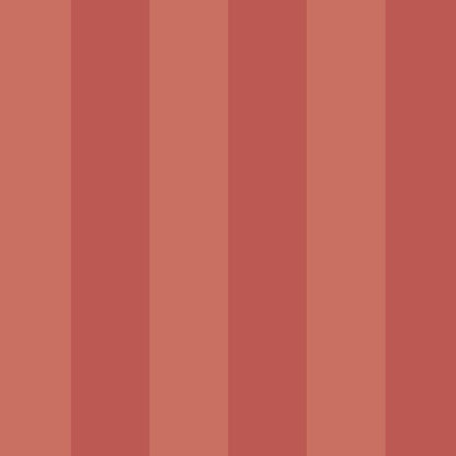 Wide Stripe Wallpaper in Terracotta & Baked Clay – graphic, wide stripes on a baked clay ground